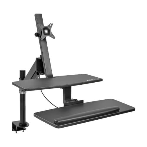 Tripp Lite series WorkWise Height-Adjustable Sit-Stand Workstation, Single-Monit