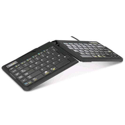 Goldtouch Go 2 Mobile Keyboard - Bluetooth (w/ USB-A Charging Cord) - Dual PC &