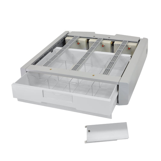 Supplemental Storage Drawer - Grey/White - Drawer compartment is easily removed