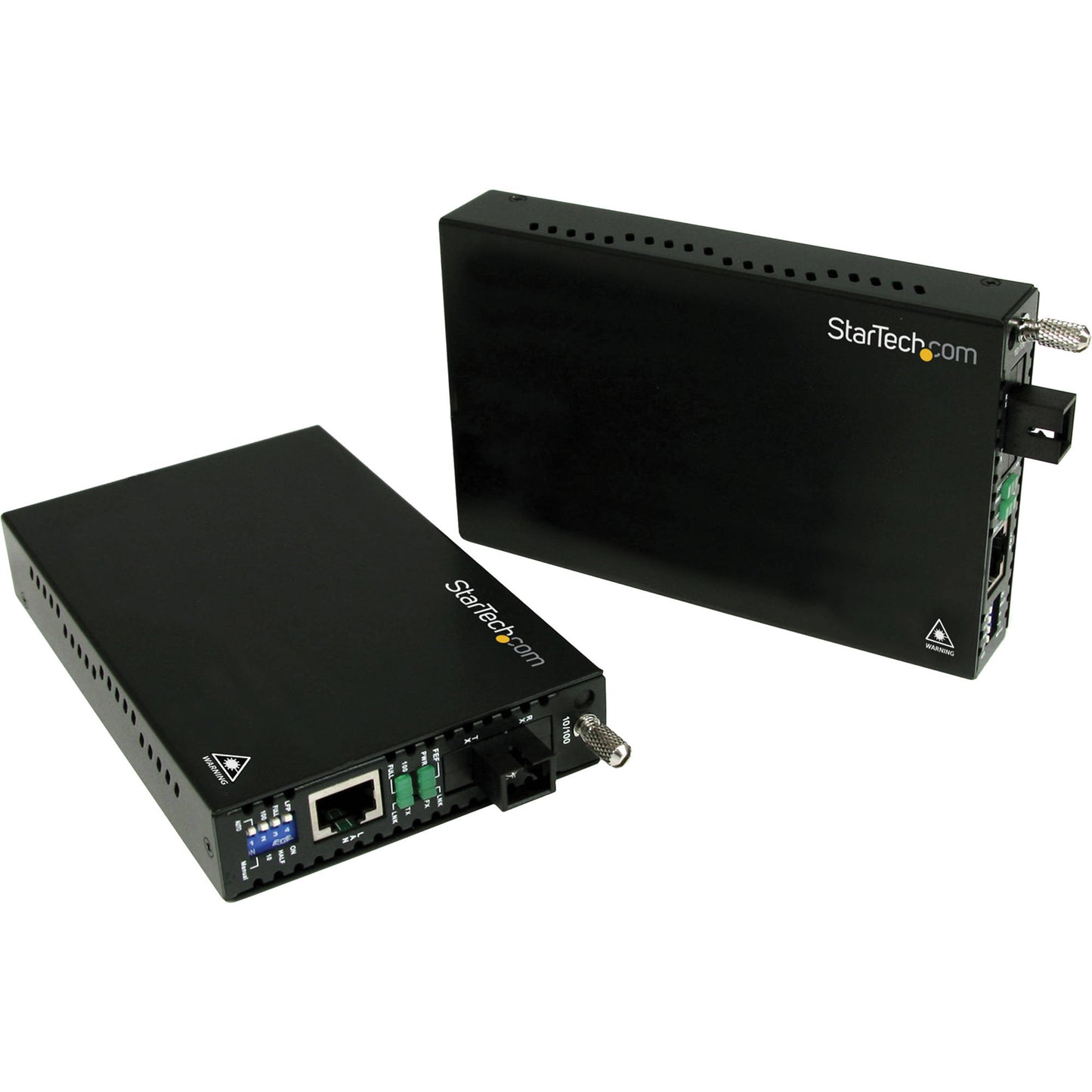 Convert and extend a 10/100 Mbps Ethernet connection up to 12.4 miles/20 km over