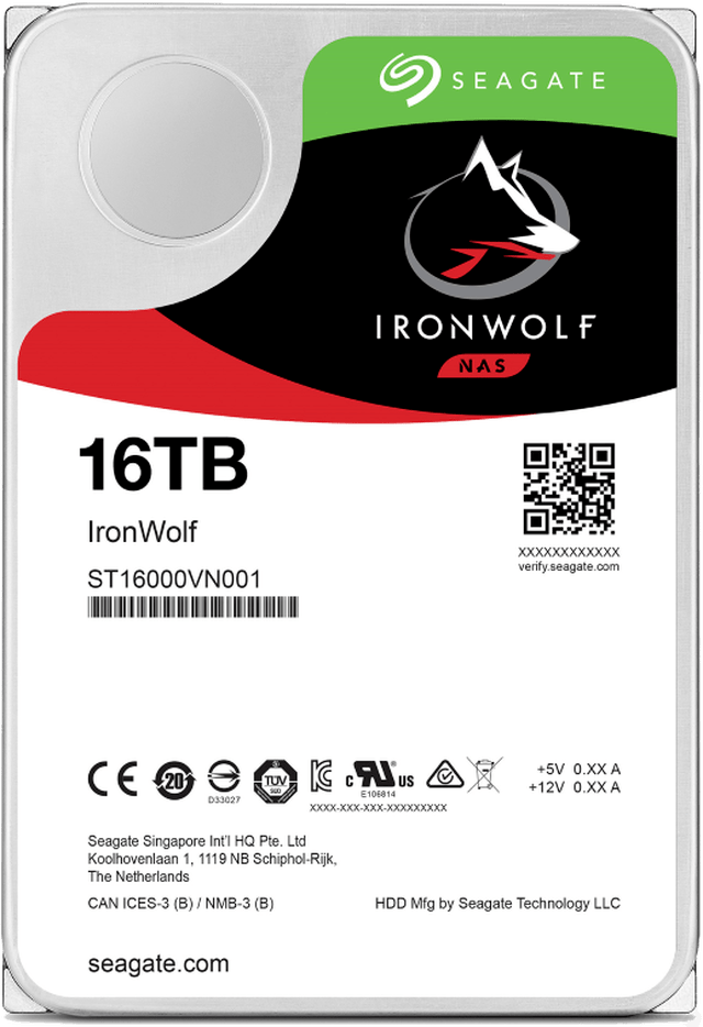 IronWolf NAS HDD 16TB