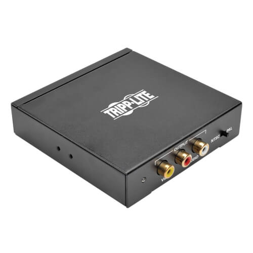HDMI to RCA Composite Video Adapter with Audio (F/3xF) - Allows an HDMI video so