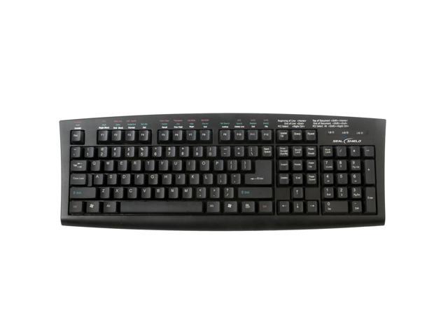 SILVER SEAL Meditech Magic Medical Grade Keyboard - Dishwasher Safe & Antimicrob