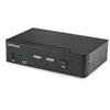 2 Port DisplayPort KVM Switch w/USB Hub hotkey/push button switching - 3840 x 21
