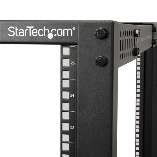 25U Adj Depth 4 Post Rack