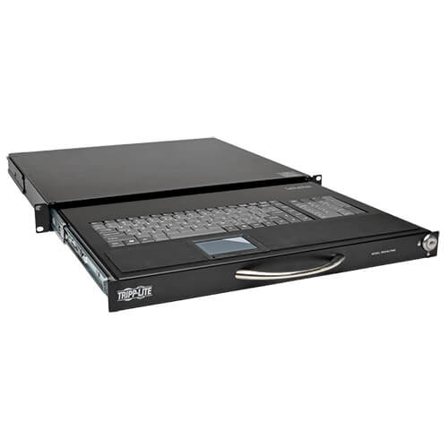 Tripp Lite series SmartRack 1U Rack-Mount Keyboard with KVM Cable Kit