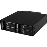 Hot swap with ease by installing 4 SSDs/HDDs into one 5.25in bay - Multi-bay mob