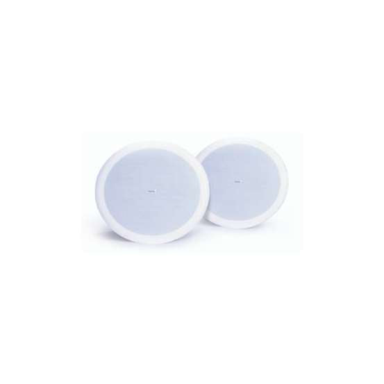 LS6CT speakers, includes two 6IN ceiling speakers with 8 ohm or 70/100V taps and