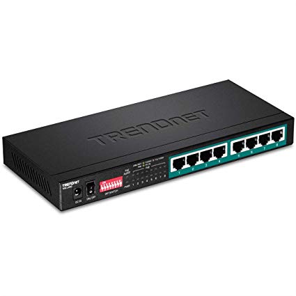 8 x Gigabit PoE and Ports