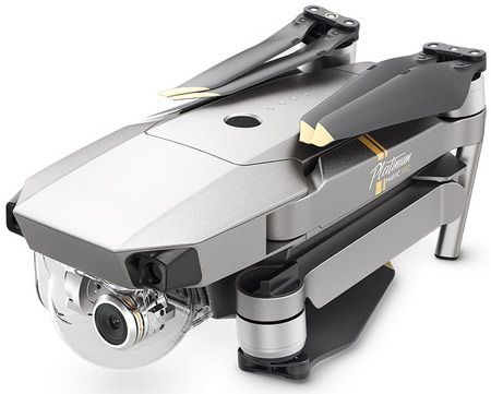 DJI Drone CP.PT.00000071.01 Mavic Pro Platinum (NA) Retail