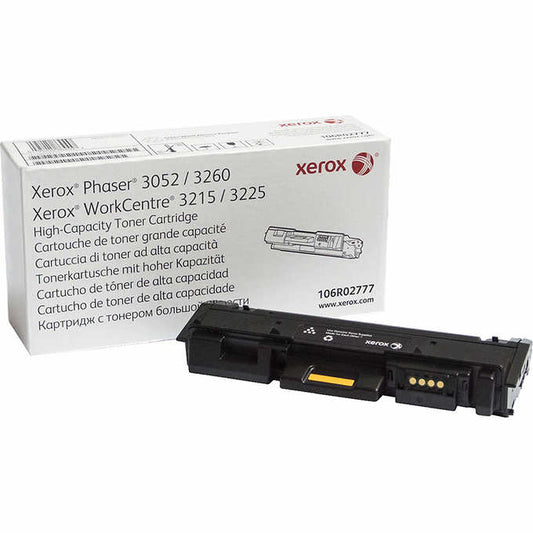 BLACK TONER CART F/PHASER 3260/