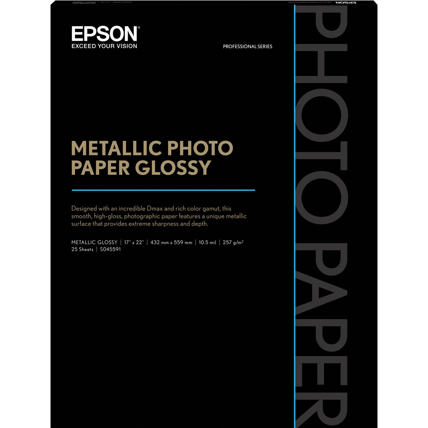 METALLIC PHOTO PAPER - GLOSSY 17 X 22