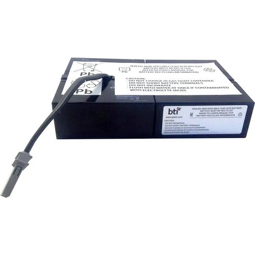 Replacement maintenance-free, sealed lead acid UPS battery kit for APC SC1500, S