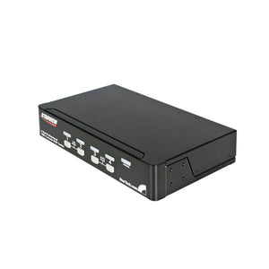 4 Port 1U Rack Mount USB PS/2 KVM Switch with OSD