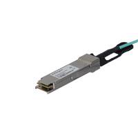 QSFP+ active optical cable complies w/ MSA industry standards - Delivers reliabl