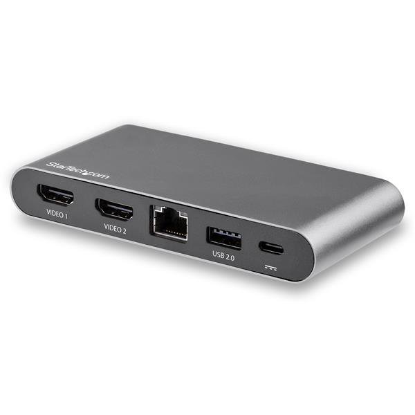 Dual monitor USB C multiport adapter for Windows turns your USB-C laptop into a