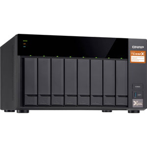 QNAP Network Attached Storage TS-832X-2G-US 8 Bay AL324 64bit quad-core 1.7GHz 2GB DDR4 SODIMM RAM Retail