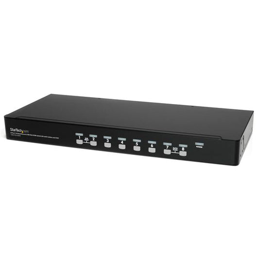 8 Port 1U USB KVM Switch