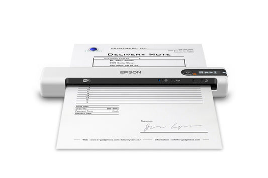 DS-80W - 8.5 in x 72 in - Document Scanner - Portable - 15 ppm (300 dpi Black-an