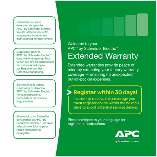 Service Pack 3 Year Warranty Extension (for new product purchases)