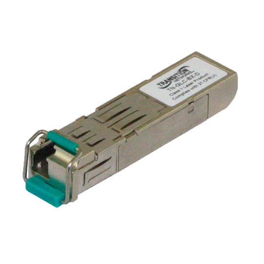 SFP, CC, 1000B-BX, 1310TX/1490RX, 10KM