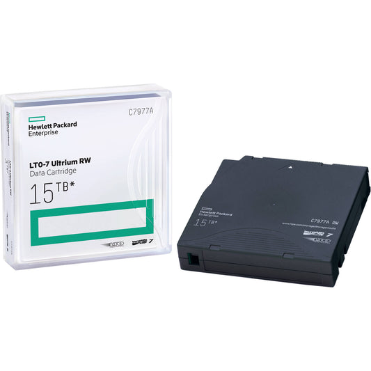 HPE LTO-7 Ultrium Non Custom Labeled Data Cartridge 20 Pack