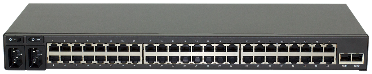CM7100 48 RJ4510/100/1000CM7148-2-DAC-US