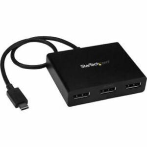 USB Type-C multi-monitor adapter can drive 2x 4K 30Hz or 3x 1080p 60Hz DisplayPo