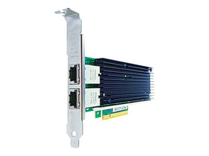 Axiom 10Gbs Dual Port RJ45 PCIe x8 NIC Card for HP - 656596-B21