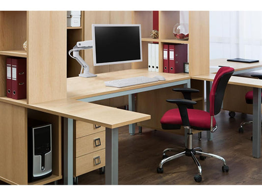 HX Desk Monitor Arm (polished aluminum)