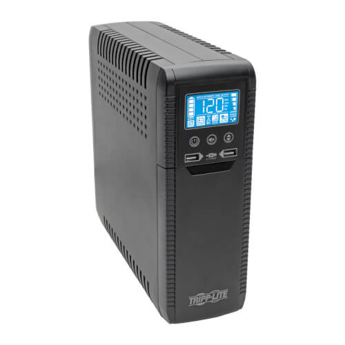 Line-Interactive UPS with USB and 8 Outlets - 120V, 1000VA, 600W, 50/60 Hz, AVR,