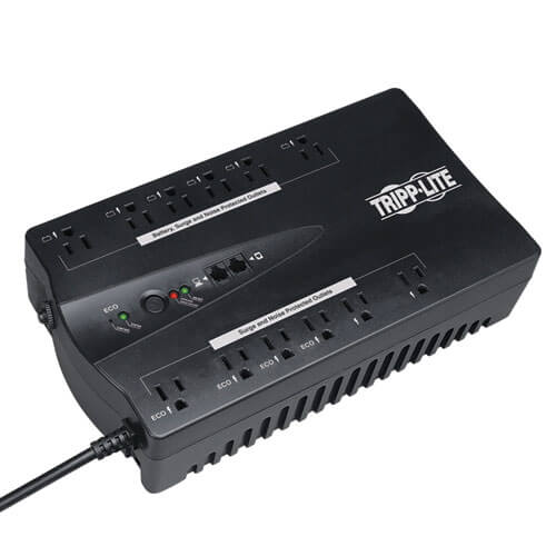 ECO750UPS - UPS - Desktop - Standby - 110V; 115V; 120V - 450Watt - 750VA - 10A -