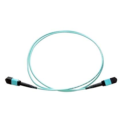 Axiom MPO Female to MPO Female Multimode OM3 50/125 Fiber Optic Cable - 25m