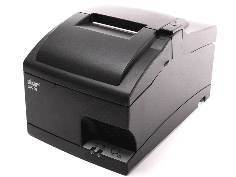 STAR MICRONICS, SP712MC GRY US, IMPACT, PRINTER, TEAR BAR, PARALLEL, GRAY, POWER SUPPLY INCLUDED