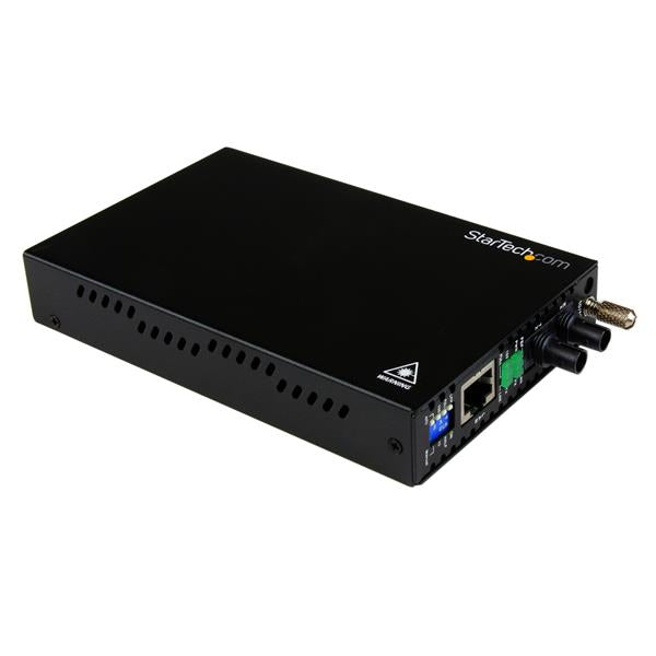 Convert and extend a 10/100 Mbps Ethernet connection up to 1.2 miles/2km over Mu