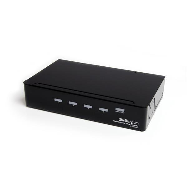 4PORT HDMI SPLITTER W/ AUDIO