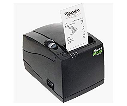 ITHACA, 9000, THERMAL PRINTER, 3 IN 1, PLAIN OR STICKY PAPER, 40 58 OR 80MM PAPER SIZE, USB AND SERIAL 25 PIN, DARK GRAY CABINETRY, TO REVEAL USB PORT REMOVE INTERFACE CARD AND FLIP, REPLACES 280-S25
