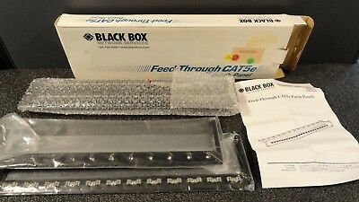 CAT5e Feed-Through Patch Panel, Shielded, 48-Port