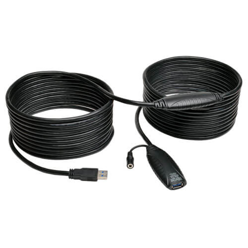 Tripp Lite series USB 3.0 SuperSpeed Active Extension Repeater Cable (A M/F), 10