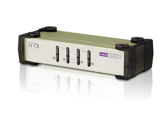 4 Port USB PS 2 KVM