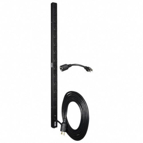 1.9kW Single-Phase 120V Basic PDU, 14 NEMA 5-15/20R Outlets, NEMA L5-20P Input w