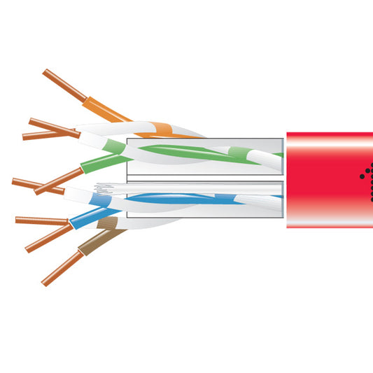 T6 BULK PLN, RED, 1000FT EYN869B-PB-1000
