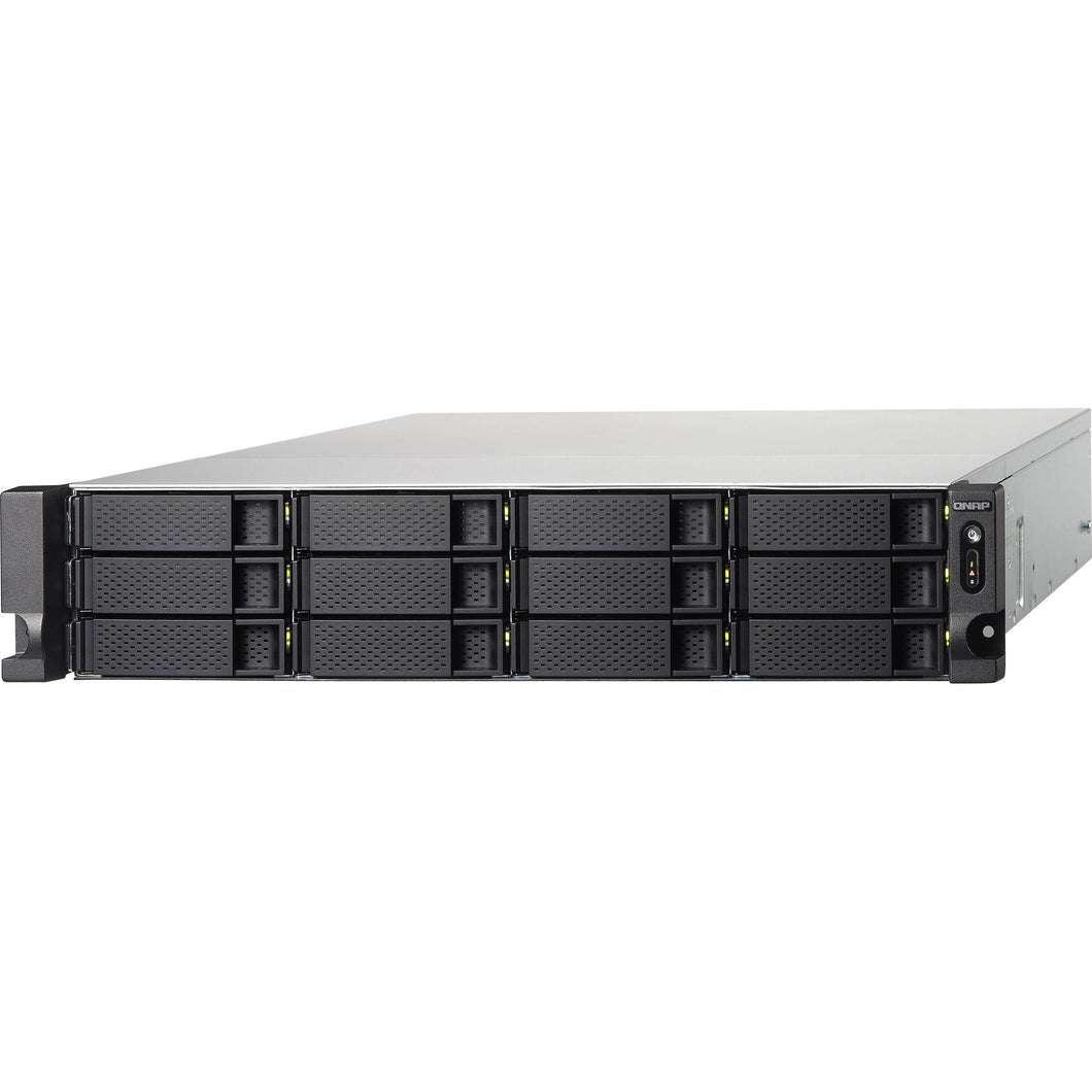 QNAP Network Attached Storage TS-1273U-RP-16G-US 12bay AMD RX-421ND 2.1GHz 16GB DDR4 SATA Retail