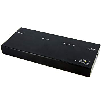ST122DVIA - 2 Port DVI Video Splitter with Audio - TAA - Split a DVI source with