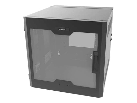 LEGRAND-ORTRONICS 12RU SWING-OUT WALL CABINET PLEXI TAA