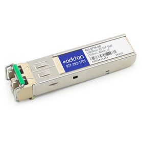 AddOn Dell 463-6779 Compatible TAA Compliant 1000Base-ZX SFP Transceiver (SMF, 1