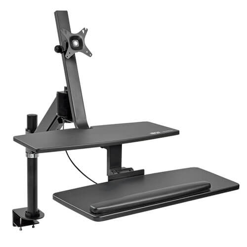 Tripp Lite series WorkWise Height-Adjustable Sit-Stand Workstation, Single-Monit