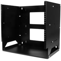 8U Wall-Mount Rack wShelf