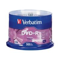 Verbatim  DVD+R 4.7 GB 16x - cakebox - storage media