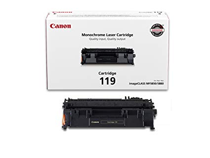 Canon Cartridge 119 Black Toner Cartridge for use in imageCLASS LBP251dw LBP253d